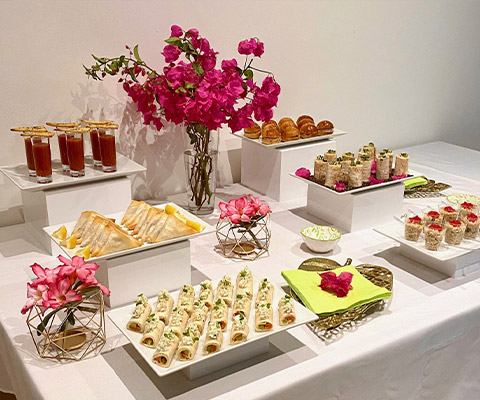 Custom buffets for your events on the island of Saint-Martin