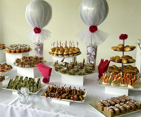 Custom buffets for your events on the island of Saint-Martin