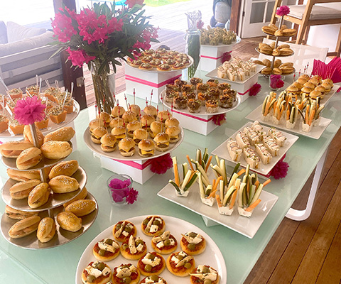 Custom buffets for your events on the island of Saint-Martin